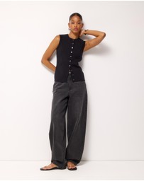 AERE - Niley Organic Cotton Vest