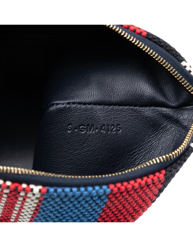 Pre-Loved by Azura Reborn - Pre-Loved Canvas Striped Solo Pouch