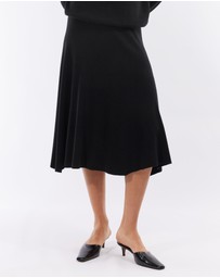 Amelius - Jacqueline A-Line Knit Skirt