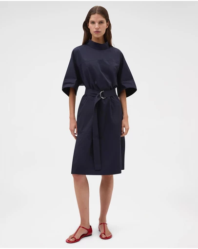 Oroton - Mock Neck Popover Dress