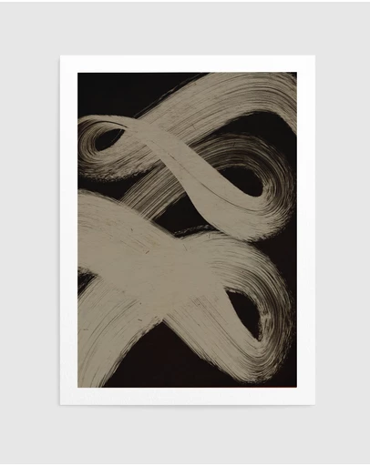 Olive et Oriel - Wildstrokes No2 by Treechild Art Print