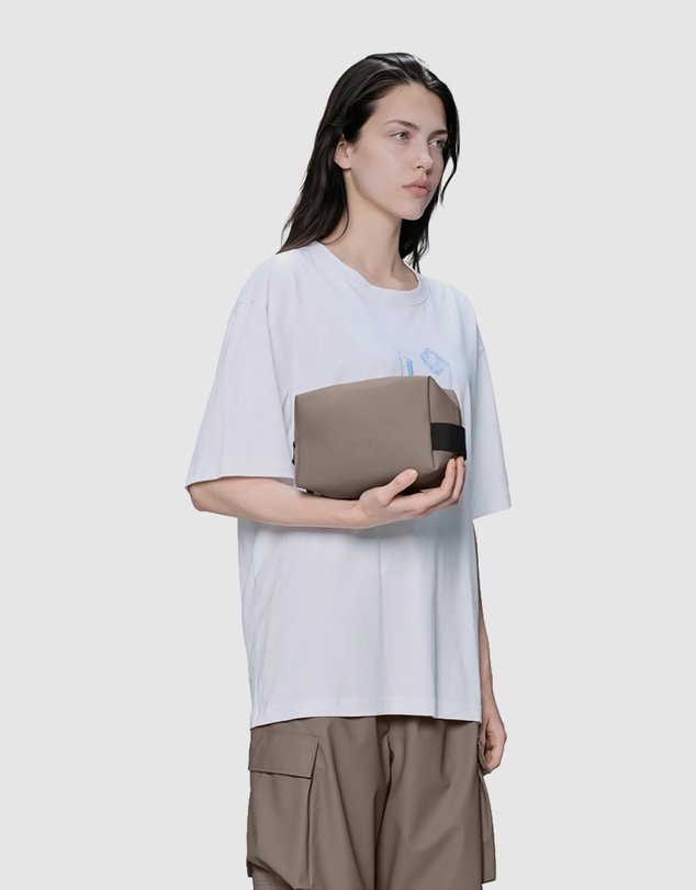 RAINS - Wash Bag Small Cinder