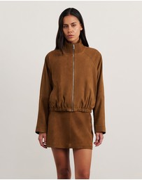 Jag - Ophelia Suede Bomber