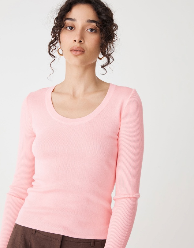 Forcast - Samira Scoop Neck Knit