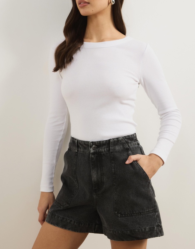 Atmos&Here - Samira Relaxed Denim Shorts