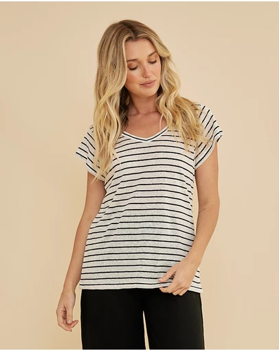 Amelius - Avalon Linen Jersey Tee