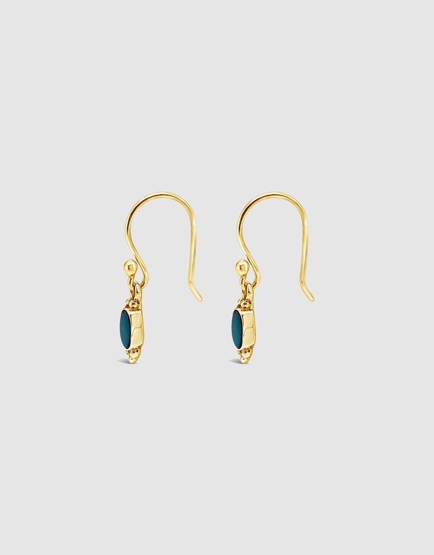 Ichu - Opal Trio Earrings Gold