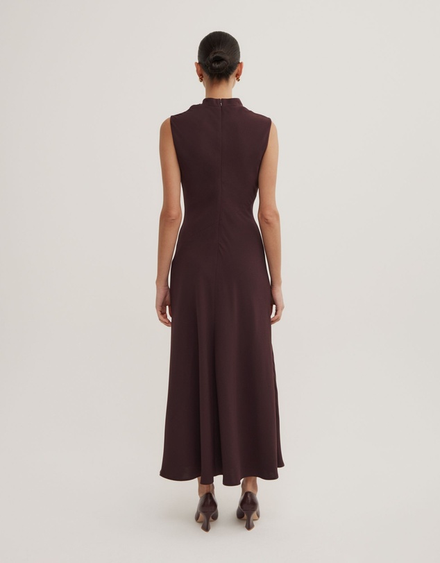 Witchery - Drape Neck Midi Dress