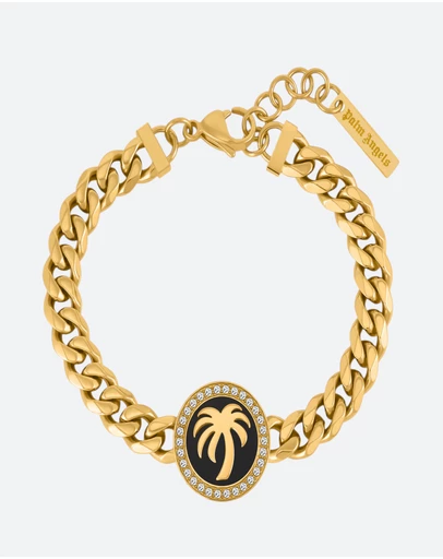 Palm Angels - Gero GP Crystal Curbchain Bracelet