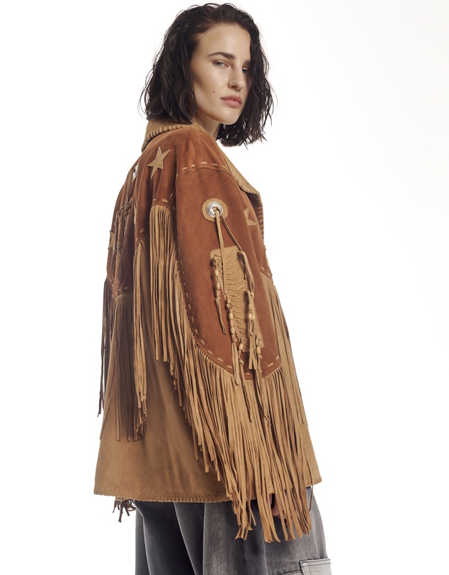 THE TALES - Portobello Road Fringed Suede Jacket