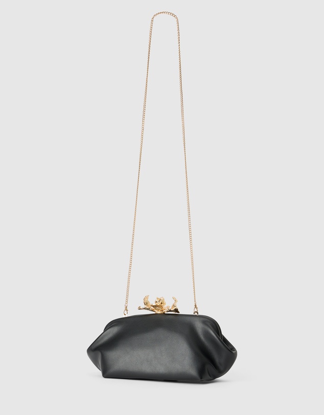 Forever New - Tiffany Orchid Clasp Clutch Bag