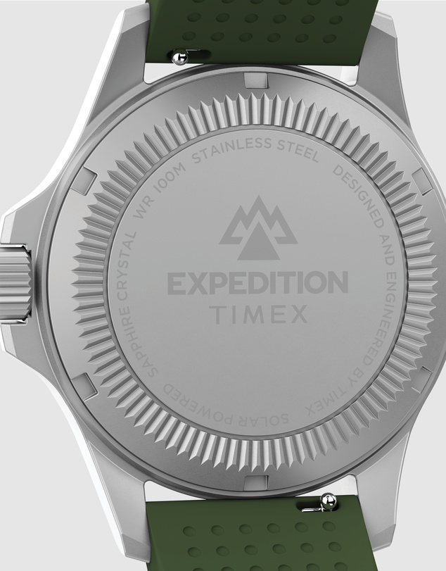 TIMEX - Expedition® Field Post Solar 41mm Silicone Strap Watch