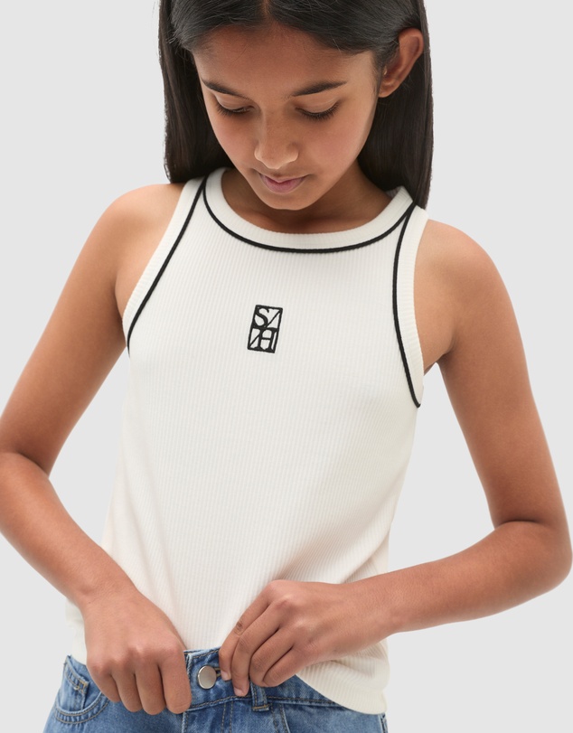 Seed Heritage - Core Logo Rib Tank - Teen