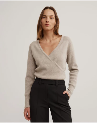Witchery - Wrap Front Knit