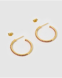 Izoa - Belle Hoop Earrings