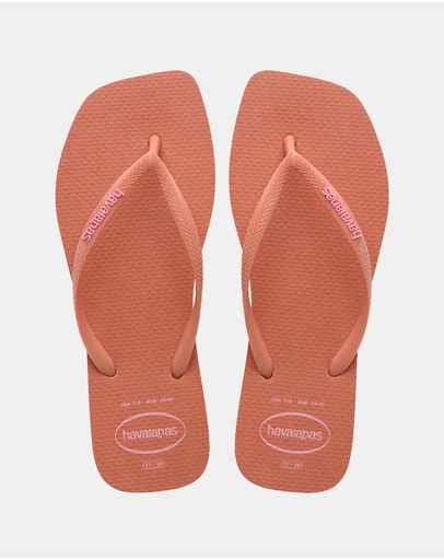 Havaianas - Slim Square Logo Pop Up - Women's