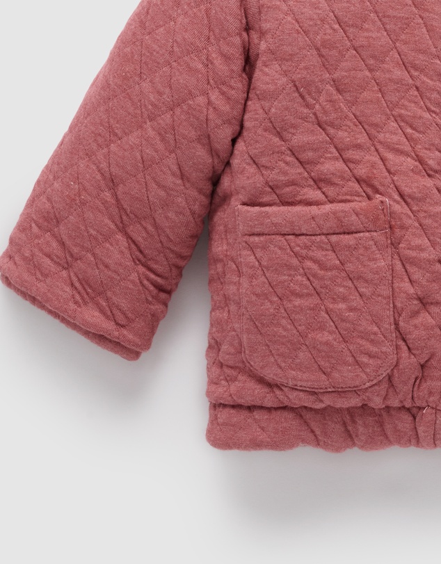 Purebaby - Reversible Quilted Jacket -Kids-Babies