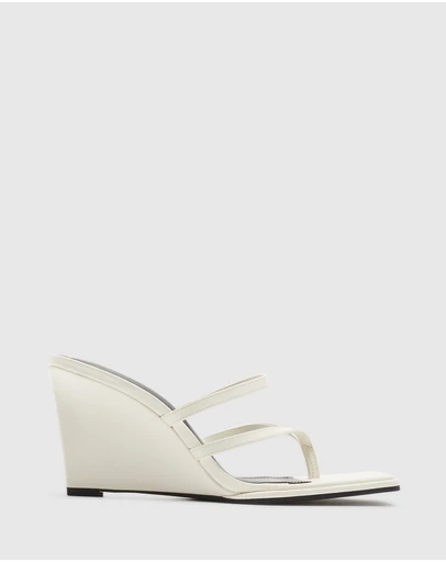 Nakedvice - The Saskia White Wedge