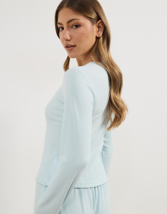 Atmos&Here - Pointelle Long Sleeve PJ