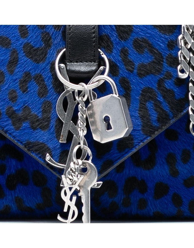 Pre-Loved by Azura Reborn - Pre-Loved Pony Hair Leopard Print College Bag