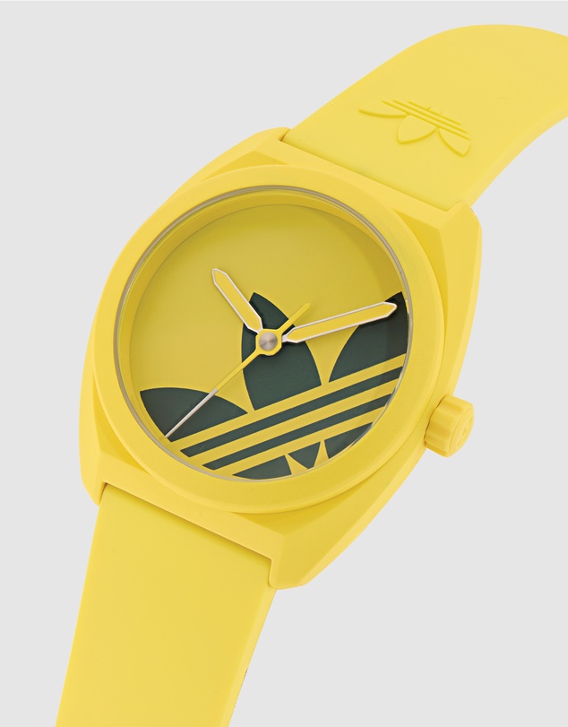 adidas Originals - Project Three Yellow Bio-Resin Watch