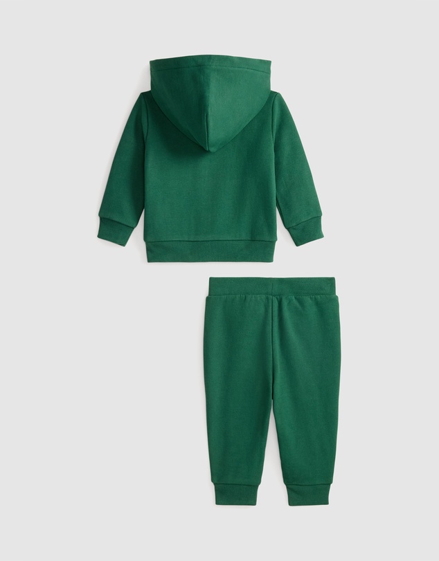 Polo Ralph Lauren - Fleece Full-Zip Hoodie & Pants Set - ICONIC EXCLUSIVE - Babies