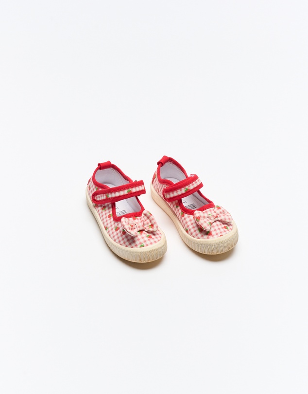 Walnut Melbourne - Mary Jane Bow Canvas