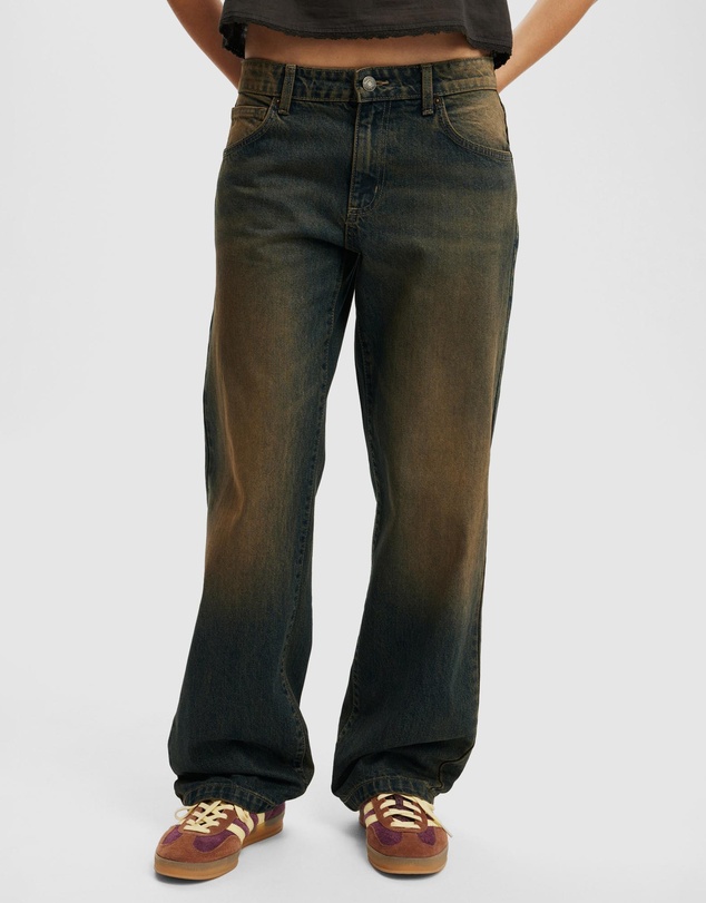 Cotton On - Low Rise Straight Jeans