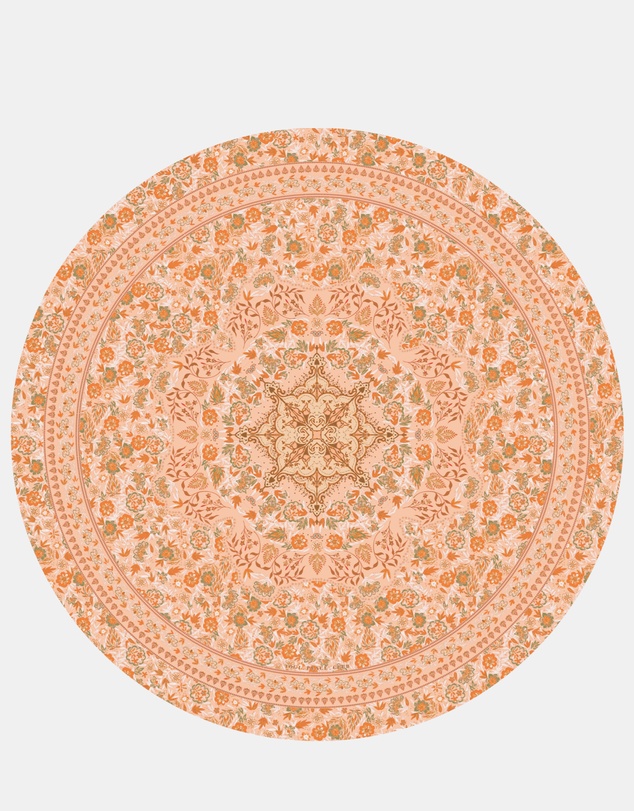 Yogi Peace Club - Salty Peach Meditation Yin Yoga Mat