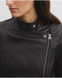 Country Road - Leather Biker Jacket