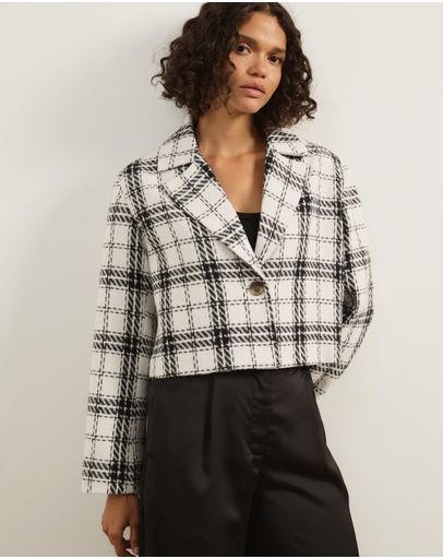 Black & White Check