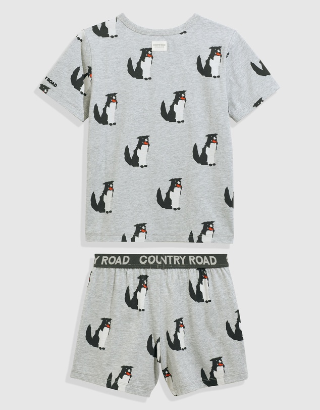 Country Road - Australian Cotton Border Collie Pyjama Set