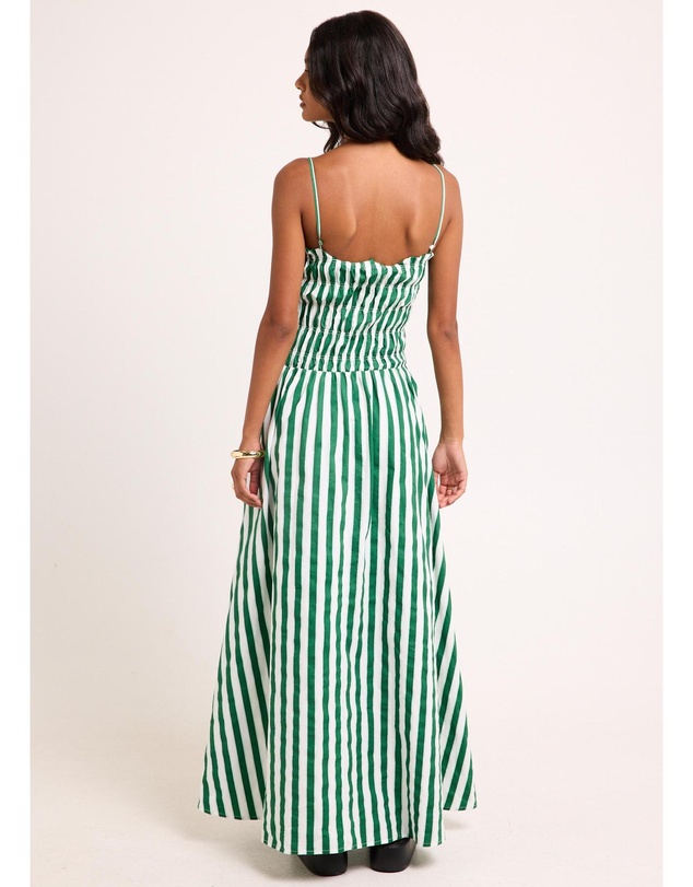 Subtitled - Manon Shirred Maxi Dress