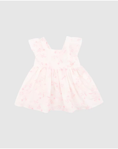Bebe by Minihaha - Chelsea All Over Embroidery Dress - Babies