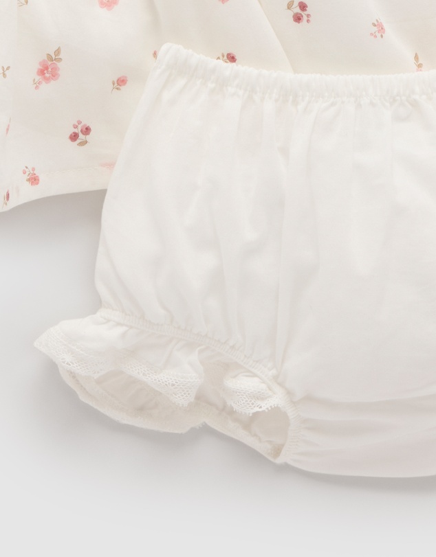 Purebaby - Rosebud Dress - Babies-Kids