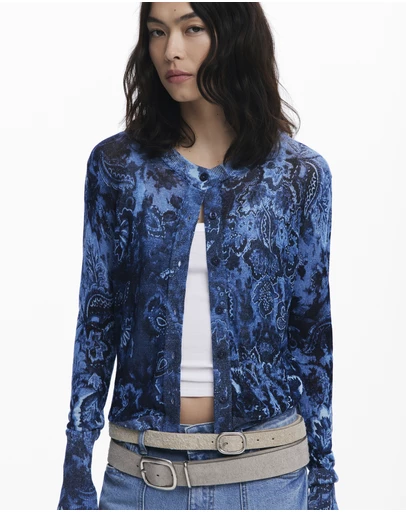 Desigual - Patterned Cardigan