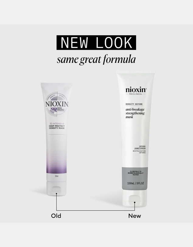 Nioxin - Nioxin Density Defend Anti-Breakage Strengthening Mask - Hair Strengthening Product, Protects Against Hair Breakage 150ml