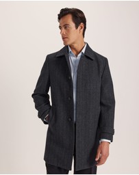 SABA - Corey Herringbone Wool Coat