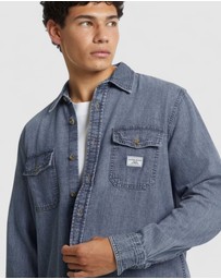GUESS - GUESS JEANS Regular Denim Shirt