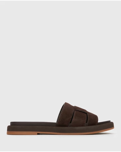 Betts - Bella Leather Flat Slides