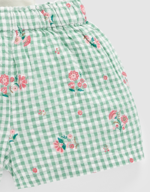 Purebaby - Gingham Set -Kids-Babies