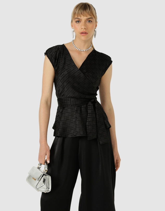SACHA DRAKE - Sylvia Top In Black