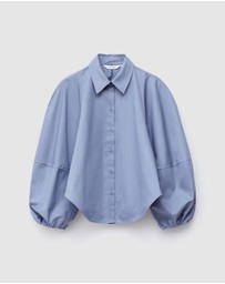 & Other Stories - Voluminous Balloon-Sleeve Blouse
