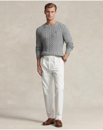 Polo Ralph Lauren - ICONIC EXCLUSIVE - Driver Cable Knit Long Sleeve Sweater