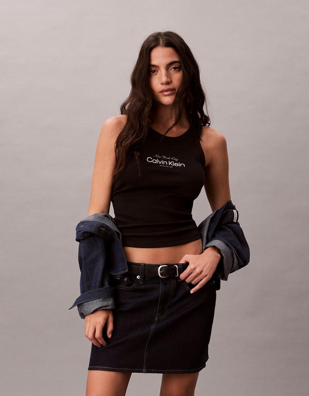 Calvin Klein Jeans - Classic NYC Logo Tank Top
