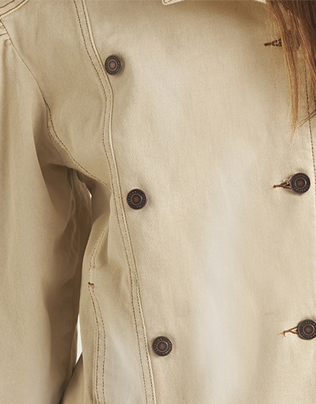 Zerafima - Holly Puff Denim Jacket