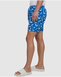 Urban Classics - Pattern Swim Shorts