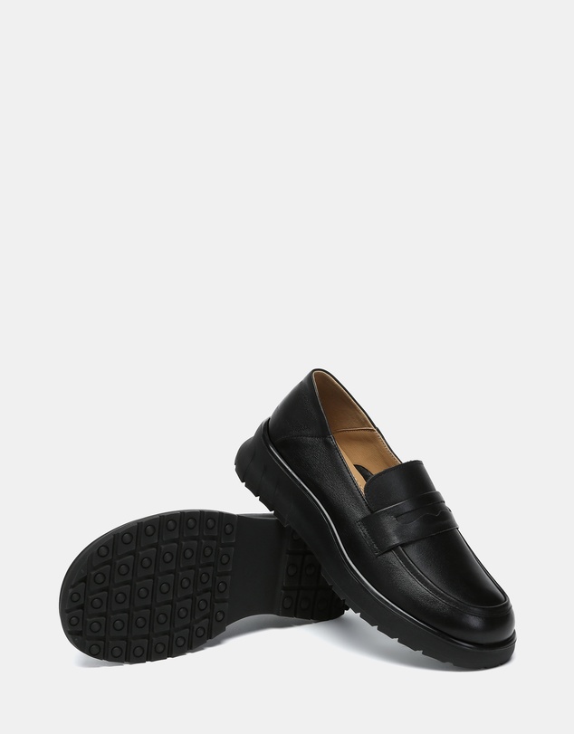 EVERAU - EverAU Ugg Pansy Cow Leather Upper Loafer Oxfords Flats