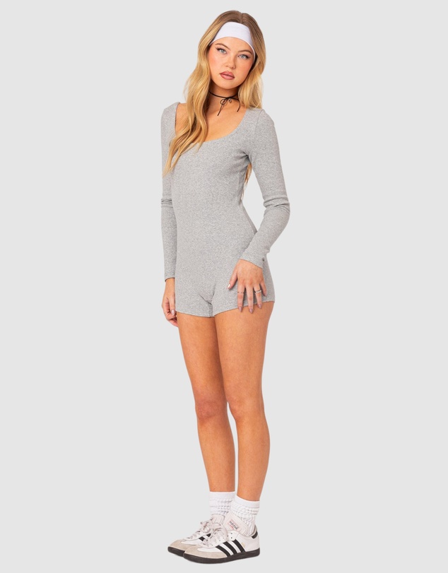 EDIKTED - Nolan Open Back Romper