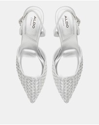 ALDO - Eleonore Textured Slingback Heels